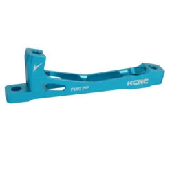 KCNC X7 Brake Adaptor For 180mm Discs PM To PM Front Wheel +20 -Fietswereld Winkels kcnc x7 brake adaptor for 180mm discs pm to pm frontwheel blue 1503386