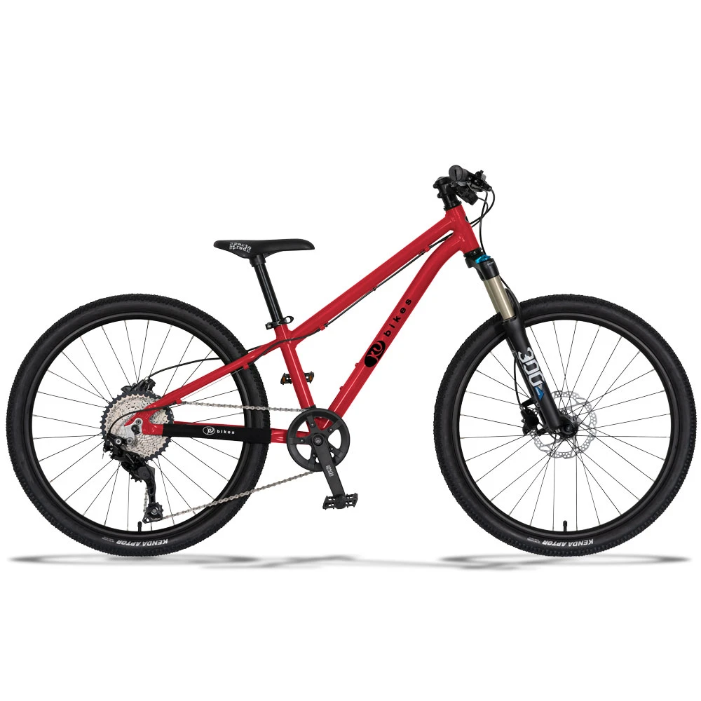 KUbikes 24S MTB Disc - 24" Kids Mountainbike - 2022 - Red 3 KUbikes 24S MTB Disc - 24" Kids Mountainbike - 2022 - Red