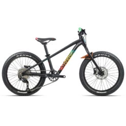 Orbea LAUFEY H30 - 20" Kinder Mountainbike - 2023 - Black (matt) - Rainbow