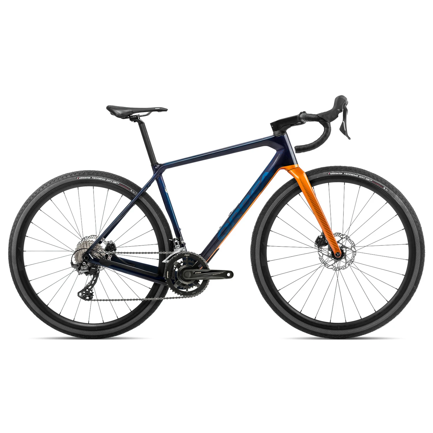 Orbea Terra M30 Team - GRX RX810 Gravel Bike - 2023 - Blue Carbon / Leo Orange 3 Orbea Terra M30 Team - GRX RX810 Gravel Bike - 2023 - Blue Carbon / Leo Orange
