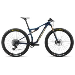 Orbea Oiz M LTD XX1 Eagle AXS Mountainbike - 2022 - Carbon Blue - Gold (gloss)