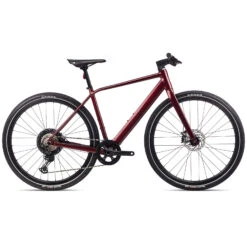 Orbea Vibe H10 City E-Bike - 2022 - Metallic Dark Red (Gloss)