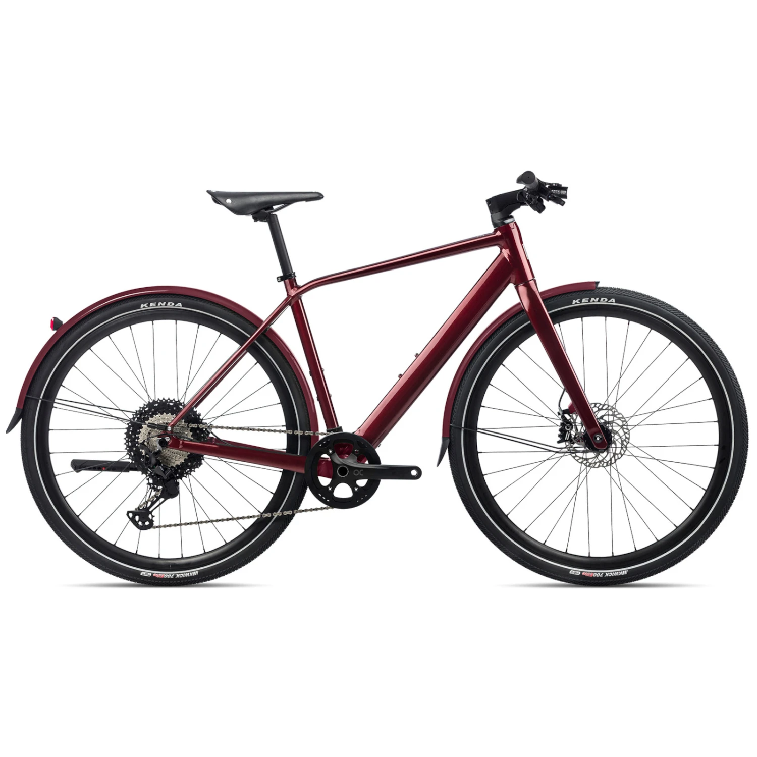 Orbea Vibe H10 MUD City E-Bike - 2022 - Metallic Dark Red (Gloss) 3 Orbea Vibe H10 MUD City E-Bike - 2022 - Metallic Dark Red (Gloss)