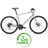 Marin FAIRFAX 2 - Fitness Bike - 2023 - Zilver / Zwart - B-Keus -Fietswereld Winkels marin fairfax 2 fitness bike 2023 gloss silver black 2nd choice 1579340