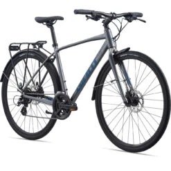 Giant ESCAPE 2 City Trekking Bike - 2022 - Charcoal -Fietswereld Winkels my21 escape 2 city disc color a charcoal front 1101920