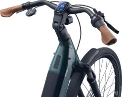 Liv ALLURE E+ 1 BD SPORT 500Wh - Easy Entry Electric City Bike - 2023 - Trekking Green -Fietswereld Winkels my22allureeplus1 coloratrekkinggreen d3 1203223