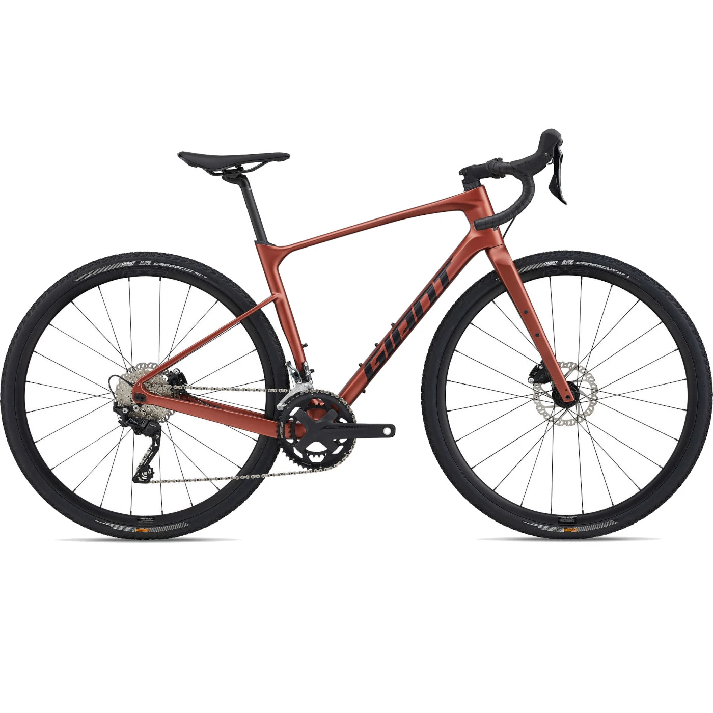 Giant REVOLT ADVANCED 3 GRX/Tiagra Carbon Gravel Bike - 2023 - Terracotta 3 Giant REVOLT ADVANCED 3 GRX/Tiagra Carbon Gravel Bike - 2023 - Terracotta