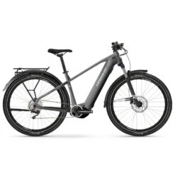 Haibike TREKKING 4 HIGH 720Wh - 27.5" Trekking E-Bike - 2023 - Dark Silver/pearl - Matt