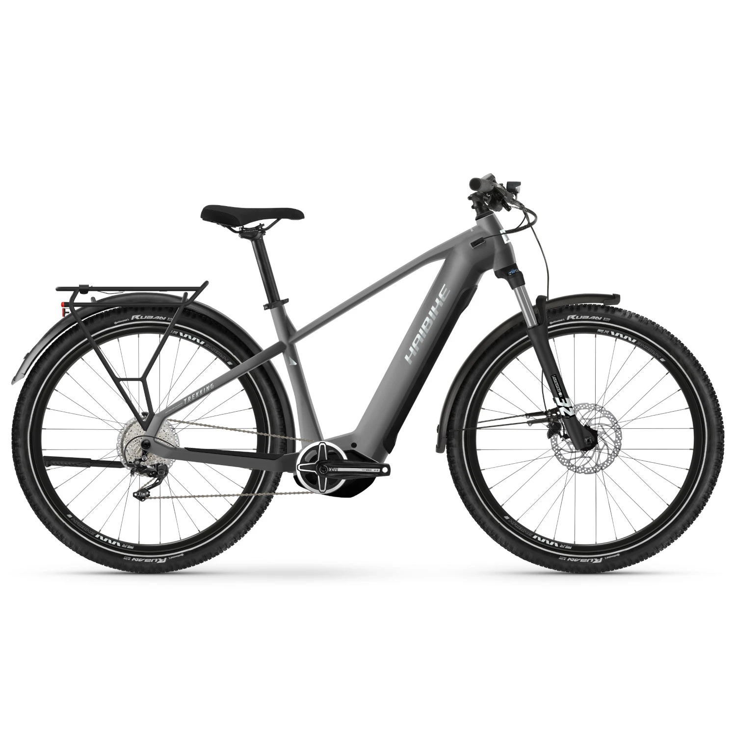 Haibike TREKKING 4 HIGH 720Wh - 27.5" Trekking E-Bike - 2023 - Dark Silver/pearl - Matt 3 Haibike TREKKING 4 HIGH 720Wh - 27.5" Trekking E-Bike - 2023 - Dark Silver/pearl - Matt