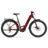 Haibike TREKKING 5 LOW 720Wh - 27.5" Easy Entry Trekking E-Bike - 2023 - Dynamite Red/black - Gloss -Fietswereld Winkels my23 trekking 5 low color 02 1448501