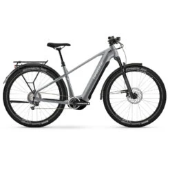 Haibike TREKKING 7 HIGH 720Wh - 27.5" Trekking E-Bike - 2023 - Urban Grey/white Gloss