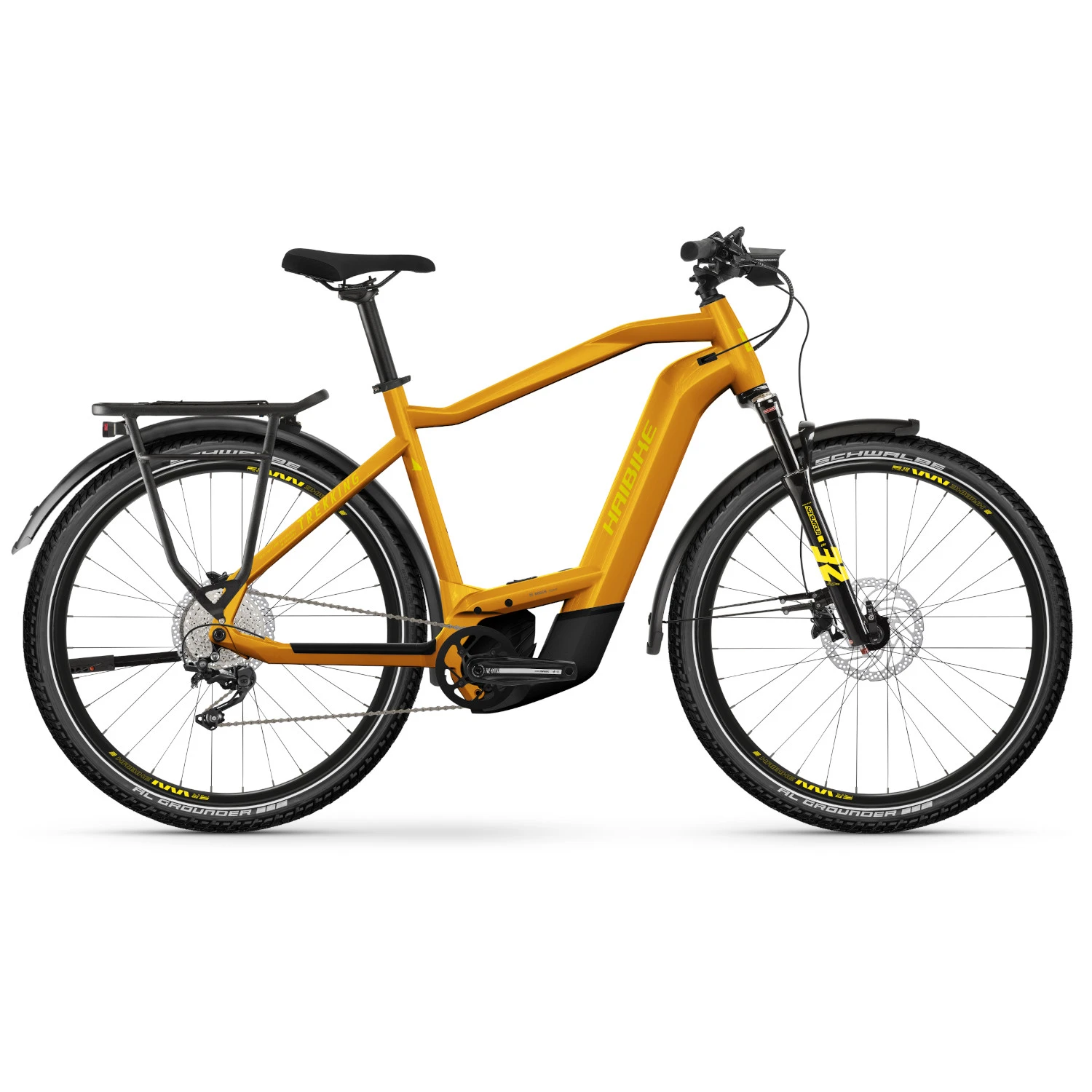 Haibike TREKKING 8 HIGH 750Wh - 27.5" Trekking E-Bike - 2023 - Metal Lava/yellow - Gloss 3 Haibike TREKKING 8 HIGH 750Wh - 27.5" Trekking E-Bike - 2023 - Metal Lava/yellow - Gloss