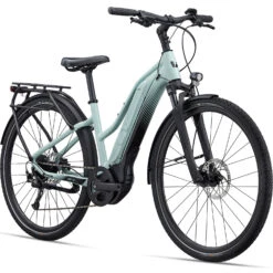 Liv AMITI-E+ 3 - Dames Trekking E-Bike - 2023 - Soap Suds -Fietswereld Winkels my23amiti eplus3 colorasoapsuds front 1511388
