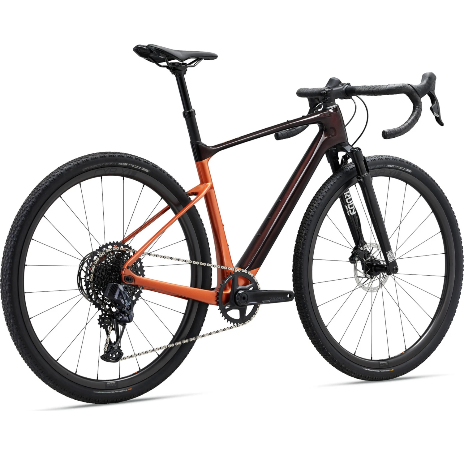 Giant REVOLT X ADVANCED PRO 1 - Carbon Gravel Bike - 2023 - Cordovan/copper Coin 6 Giant REVOLT X ADVANCED PRO 1 - Carbon Gravel Bike - 2023 - Cordovan/copper Coin - Afbeelding 4