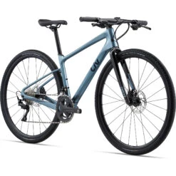 Liv THRIVE ADVANCED 1 - Dames Carbon Fitnessfiets - 2023 - Aged Denim -Fietswereld Winkels my23thriveadvanced1 coloraageddenim front 1513848