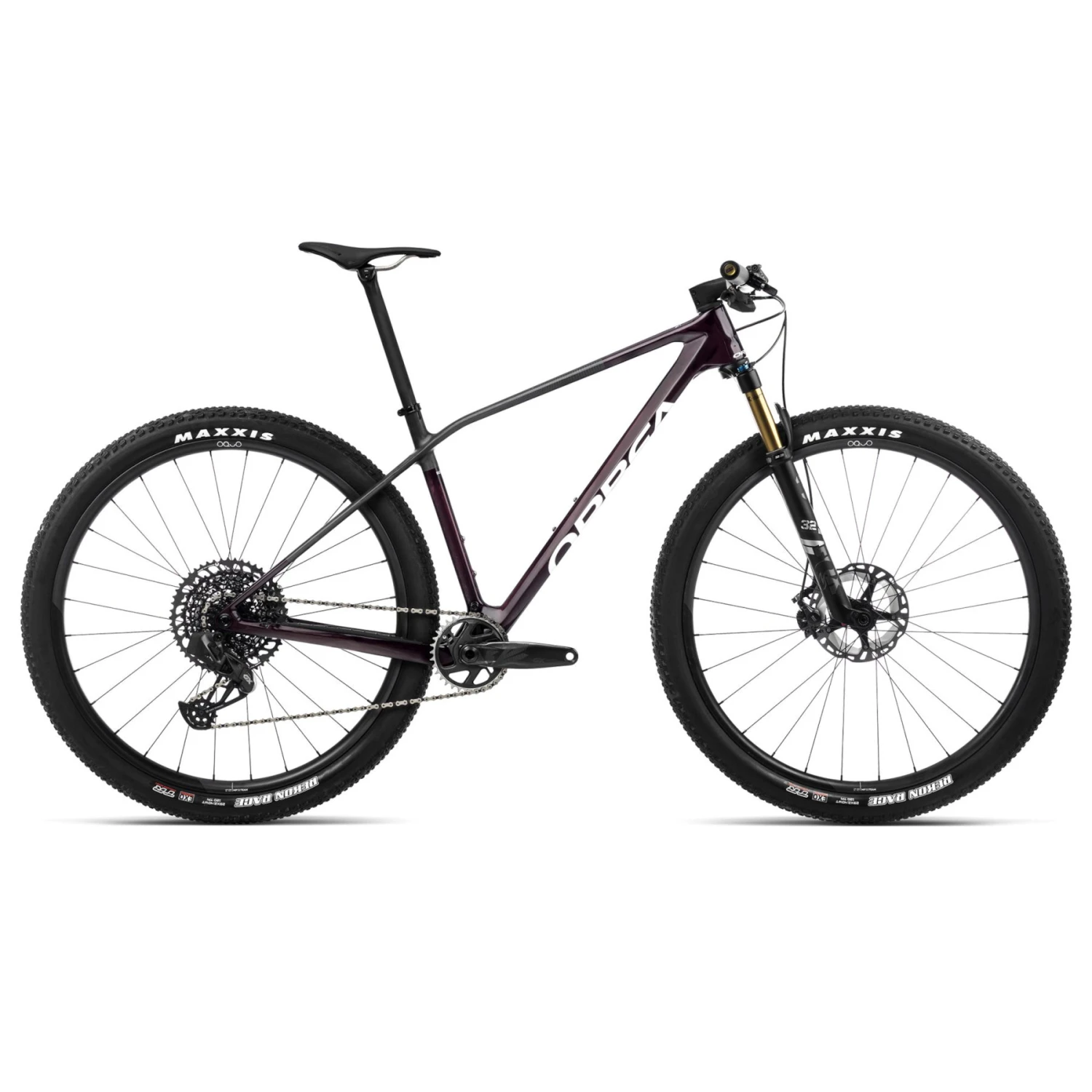Orbea ALMA M PRO Mountain Bike - 2023 - Wine Red Carbon (gloss/matt) 3 Orbea ALMA M PRO Mountain Bike - 2023 - Wine Red Carbon (gloss/matt)