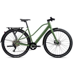Orbea VIBE MID H30 EQ Cues - Dames Urban E-bike - 2023 - Urban Green (gloss)