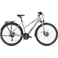 CUBE NATURE EXC Allroad - Women Cross Bike - 2023 - Polarsilver / Black