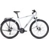 CUBE NATURE Pro Allroad - Cross Bike - 2023 - Frostwhite / Grey A00 -Fietswereld Winkels nature pro allroad frostwhite grey 1366237