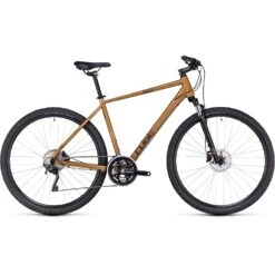 CUBE NATURE Pro - Cross Bike - 2023 - Gold / Black A00
