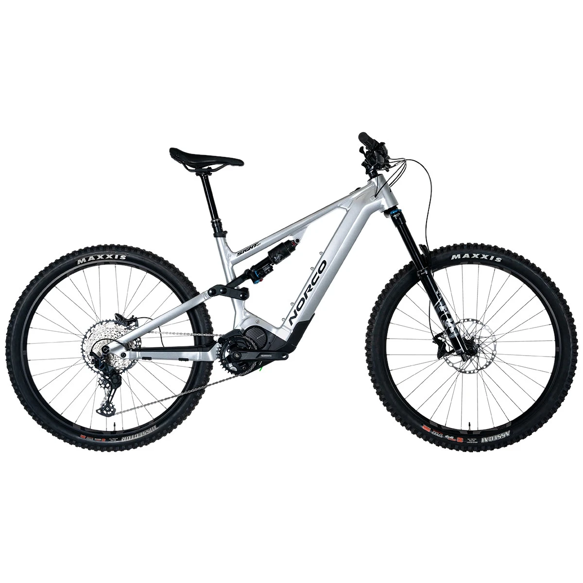 Norco Sight VLT A1 - 29" Electric Mountain Bike - 720Wh - 2023 - Silver / Black 3 Norco Sight VLT A1 - 29" Electric Mountain Bike - 720Wh - 2023 - Silver / Black