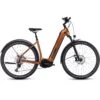 CUBE NURIDE HYBRID EXC 625 Allroad - Easy Entry Electric Bike - 2023 - Caramel / Black -Fietswereld Winkels nuride hybrid exc allroad easy entry caramel black 1366413