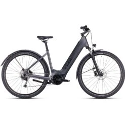 CUBE NURIDE HYBRID Performance 500 Allroad - Easy Entry Electric Bike - 2023 - Graphite / Black