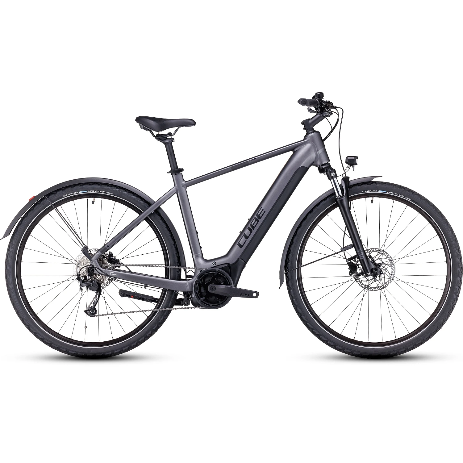 CUBE NURIDE HYBRID Performance 500 Allroad - Electric Bike - 2023 - Graphite / Black 3 CUBE NURIDE HYBRID Performance 500 Allroad - Electric Bike - 2023 - Graphite / Black