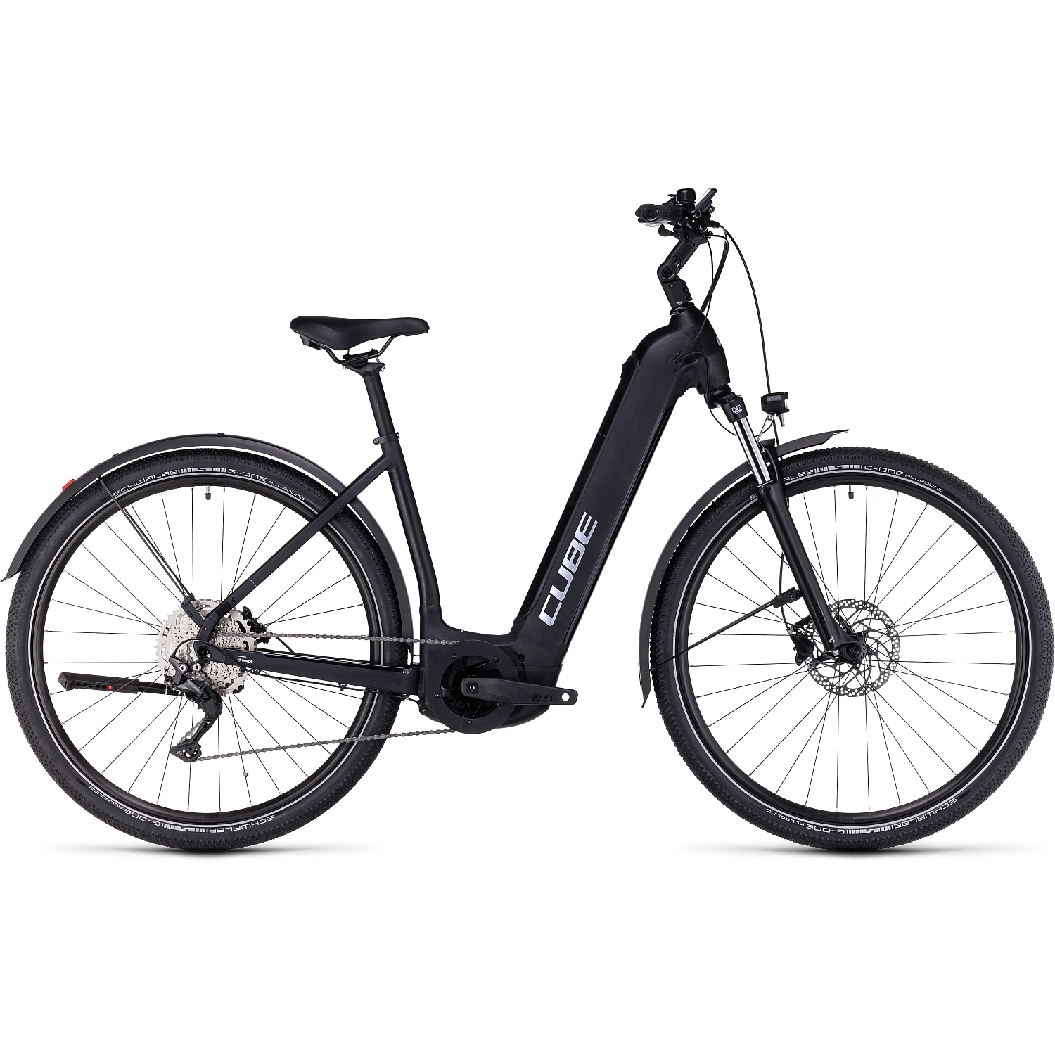 CUBE NURIDE HYBRID Pro 625 Allroad - Easy Entry Electric Bike - 2023 - Black / Metal 3 CUBE NURIDE HYBRID Pro 625 Allroad - Easy Entry Electric Bike - 2023 - Black / Metal