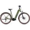 CUBE NURIDE HYBRID Pro 625 Allroad - Easy Entry Electric Bike - 2023 - Shinymoss / Black -Fietswereld Winkels nuride hybrid pro allroad easy entry shinymoss black 1361739