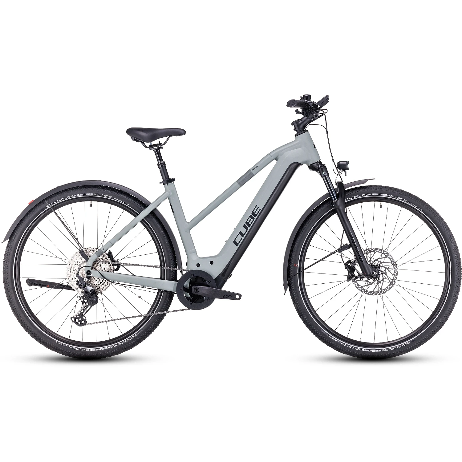CUBE NURIDE HYBRID SLX 750 Allroad - Women Electric Bike - 2023 - Grey / Black A00 3 CUBE NURIDE HYBRID SLX 750 Allroad - Women Electric Bike - 2023 - Grey / Black A00