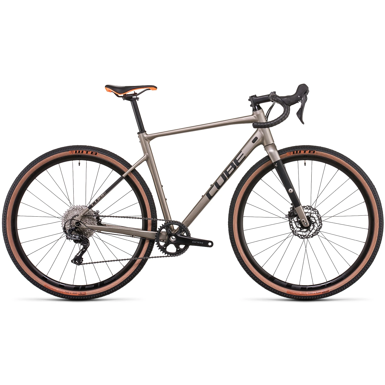 CUBE NUROAD EX - Gravel Bike - 2022 - Flashstone/orange 3 CUBE NUROAD EX - Gravel Bike - 2022 - Flashstone/orange
