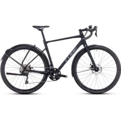 CUBE NUROAD Pro FE - Gravelbike - 2023 - Metalblack / Grey