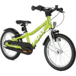 Puky CYKE 16 Children's Bike - 16" | 3 Gears - Fresh Green/white