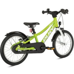 Puky CYKE 16 Children's Bike - 16" | 3 Gears - Fresh Green/white -Fietswereld Winkels puky cyke 16 1 gang fresh green rear 1323201