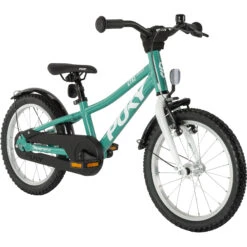 Puky CYKE 16 Children's Bike - 16" | Coaster Brake | 1 Gear - Turquoise/white