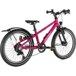 Puky CYKE 20-7 Active Children's Bike - 20" | 7 Gears - Berry/black -Fietswereld Winkels puky cyke 20 7 childrens bike berry rear 1325592