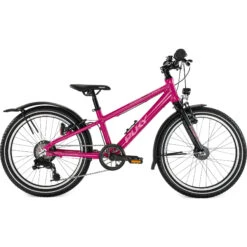Puky CYKE 20-7 Active Children's Bike - 20" | 7 Gears - Berry/black -Fietswereld Winkels puky cyke 20 7 childrens bike berry side 1325593