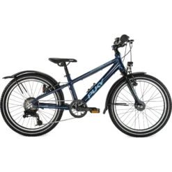 Puky CYKE 20-7 Active Children's Bike - 20" | 7 Gears - Racing Blue/black -Fietswereld Winkels puky cyke 20 7 childrens bike blue side 1325635