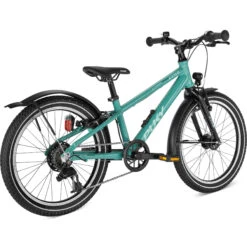 Puky CYKE 20-7 Active Children's Bike - 20" | 7 Gears - Turquoise/black -Fietswereld Winkels puky cyke 20 7 childrens bike turquoise rear 1325631