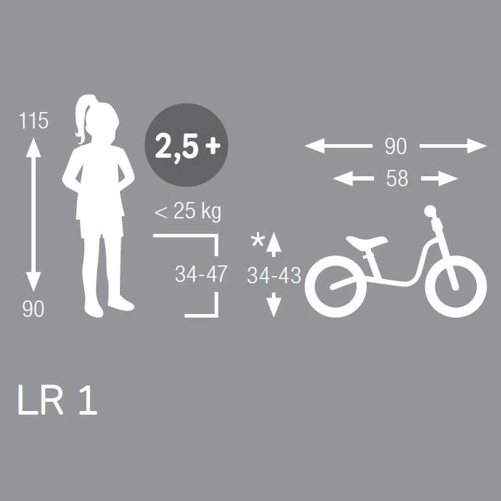 Puky LR 1 - 12.5" Balance Bike - Puky 4 Puky LR 1 - 12.5" Balance Bike - Puky - Afbeelding 2