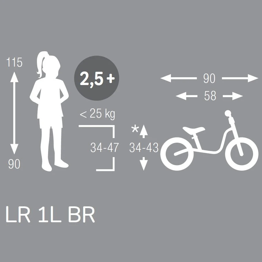 Puky LR 1L Br - 12.5" Balance Bike - Puky 4 Puky LR 1L Br - 12.5" Balance Bike - Puky - Afbeelding 2