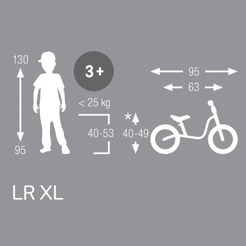 Puky LR XL - 12" Run Bike - Black 4 Puky LR XL - 12" Run Bike - Black - Afbeelding 2