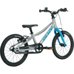 Puky LS-PRO 16 Children's Bike - 16" | 1 Gear - Silver/blue -Fietswereld Winkels puky ls pro 16 1 childrens bike blue silver rear 1302712