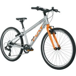 Puky LS-PRO 24-8 Children´s Bike - 24" | 8-Speed - Silver/orange -Fietswereld Winkels puky ls pro 24 8 childrens bike orange main 1344723
