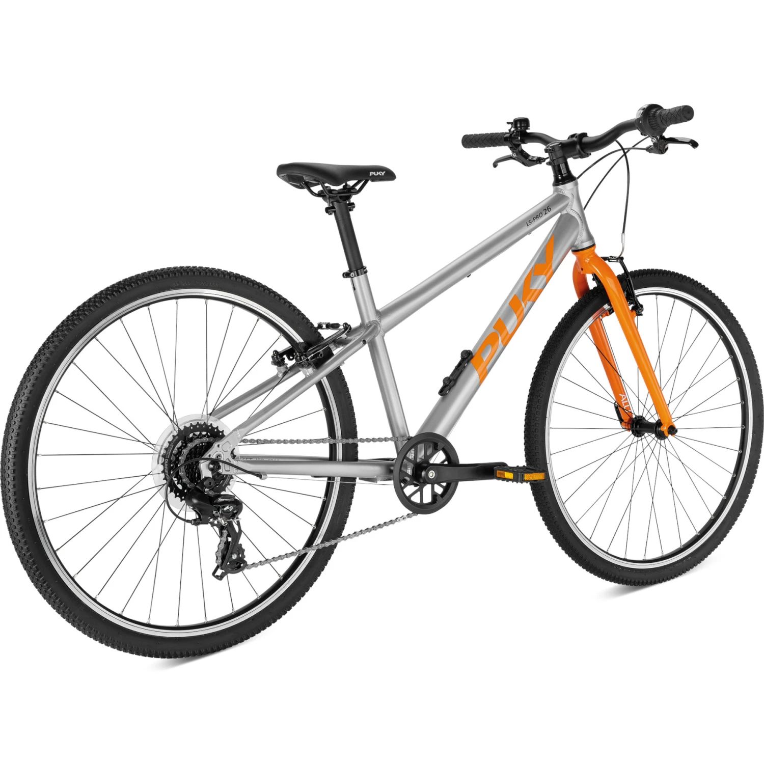 Puky LS-PRO 26-8 Children´s Bike - 26" | 8-Speed - Silver/orange 5 Puky LS-PRO 26-8 Children´s Bike - 26" | 8-Speed - Silver/orange - Afbeelding 3