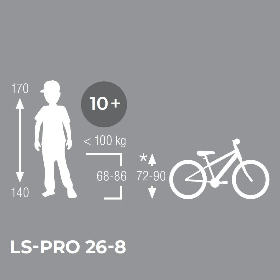 Puky LS-PRO 26-8 - 26" Kids Bike | Shimano / 8 Gears - Silver/berry 6 Puky LS-PRO 26-8 - 26" Kids Bike | Shimano / 8 Gears - Silver/berry - Afbeelding 4