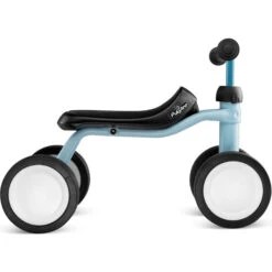 Puky PUKYlino Children's Balance Bike - Retro Blue -Fietswereld Winkels puky pukylino childrens balance bike blue side 1326898