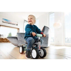 Puky PUKYlino Children's Running Bike - Bundle Incl. Frame Bag - Grey Panda -Fietswereld Winkels puky pukylino childrens running bike bundle grey panda 7 1135511