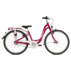 Puky SKYRIDE 24-3 - 24" Kids Bike | Shimano / 3 Gears - Berry